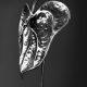 BexSimon Anthurium head grey