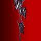 BexSimon Anthurium sculpture Red.