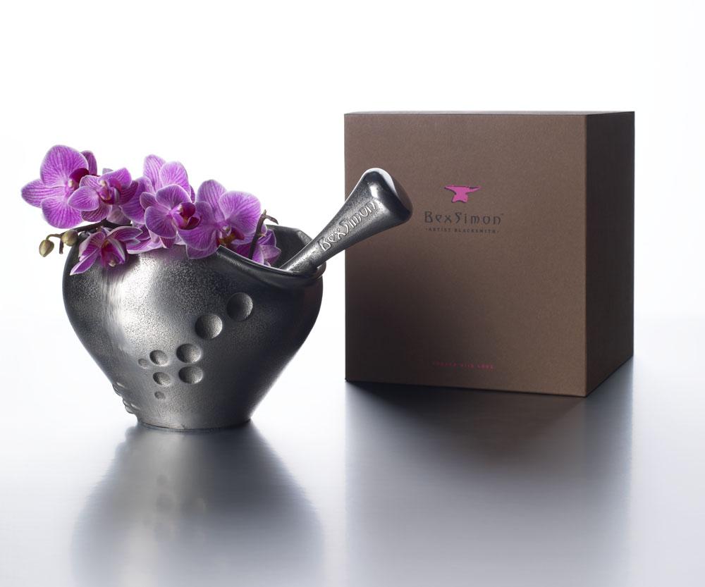 Cast iron Pestle and mortar