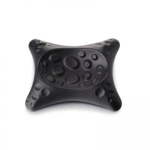 Cast iron spoon rest in black