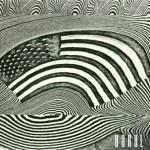 american flag bowie detail