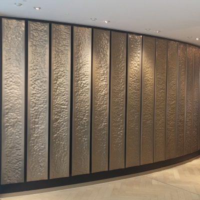 Architectural Interiors Hammered Sheet Panels